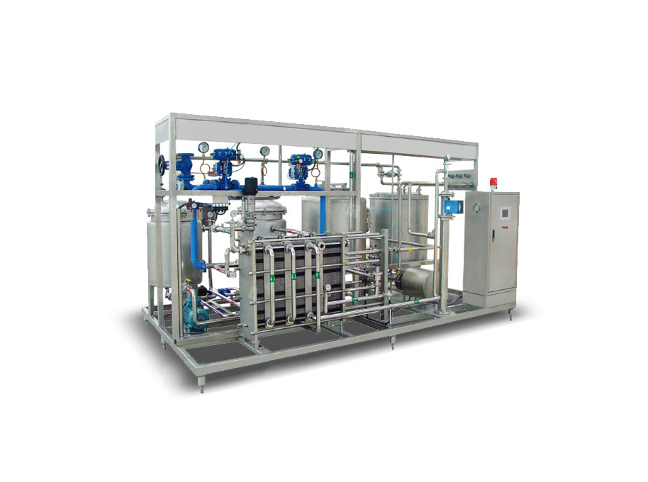 Fruit juice filling pretreatment system